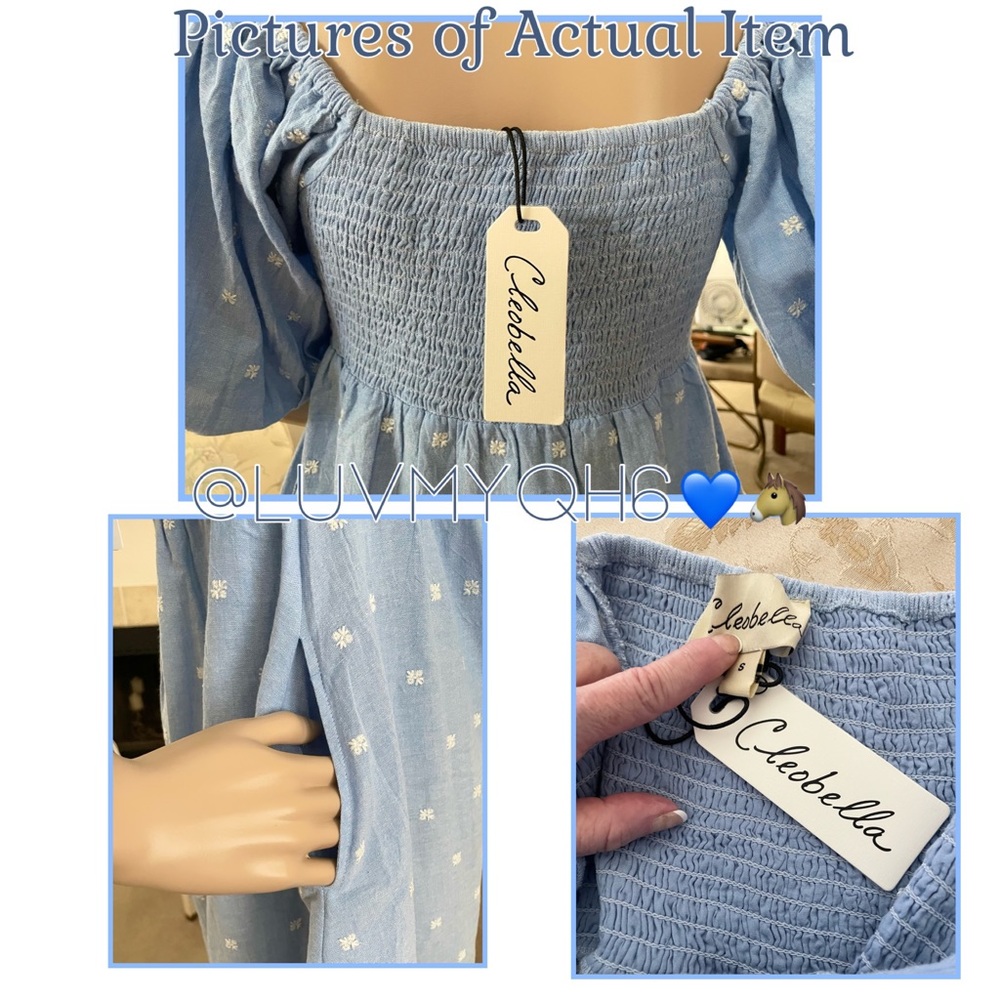 Cleobella Katherine Mini Dress 🎉2X HP🎉 - Picture 3 of 5